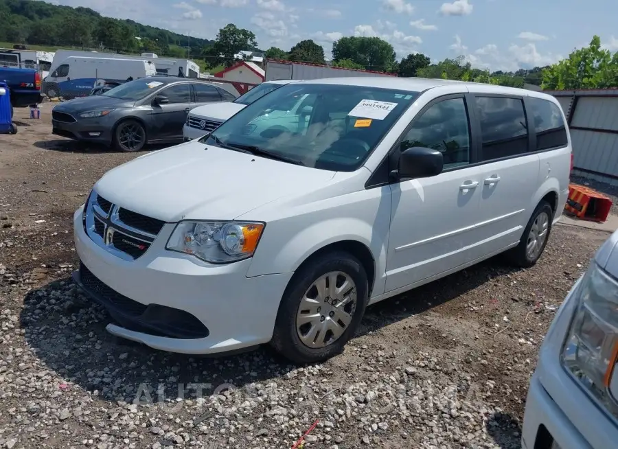 DODGE GRAND CARAVAN 2017 vin 2C4RDGBG6HR701674 from auto auction Iaai