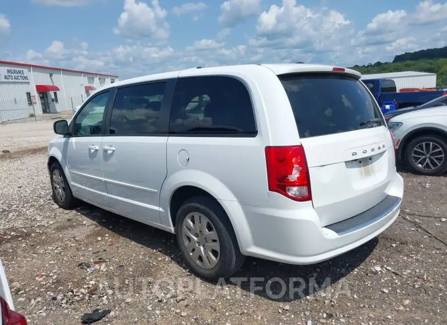 DODGE GRAND CARAVAN 2017 vin 2C4RDGBG6HR701674 from auto auction Iaai