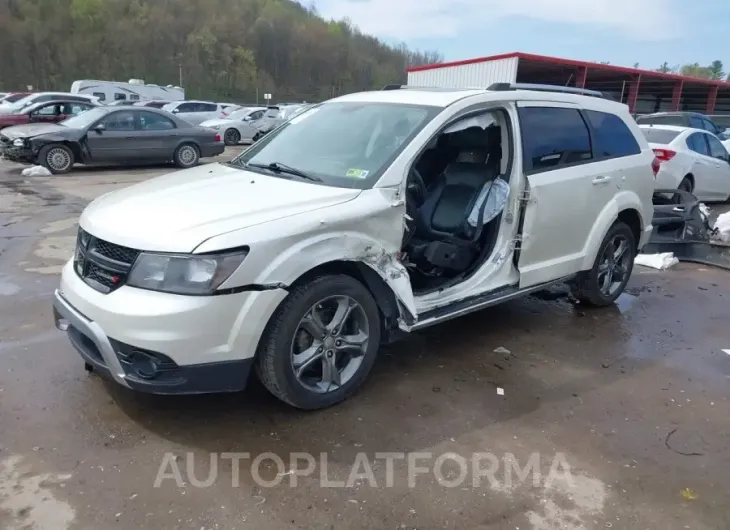 DODGE JOURNEY 2017 vin 3C4PDDGG5HT685463 from auto auction Iaai