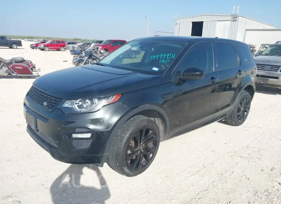 LAND ROVER DISCOVERY SPORT 2017 vin SALCT2BG5HH655190 from auto auction Iaai