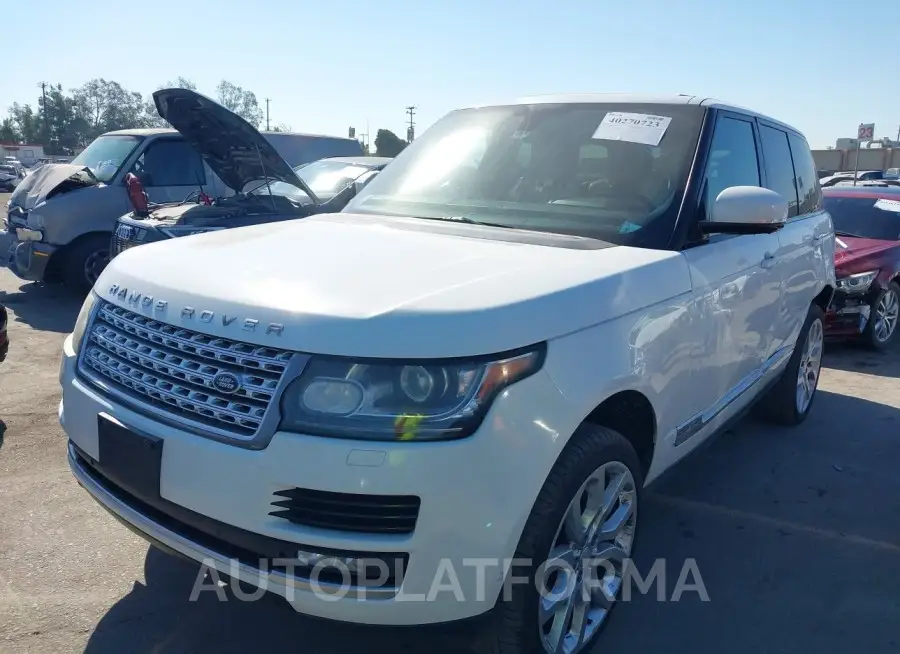 LAND ROVER RANGE ROVER 2015 vin SALGS2TF9FA240051 from auto auction Iaai