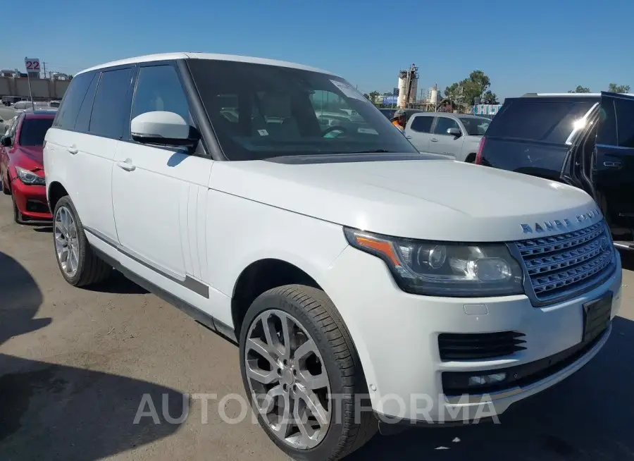 LAND ROVER RANGE ROVER 2015 vin SALGS2TF9FA240051 from auto auction Iaai