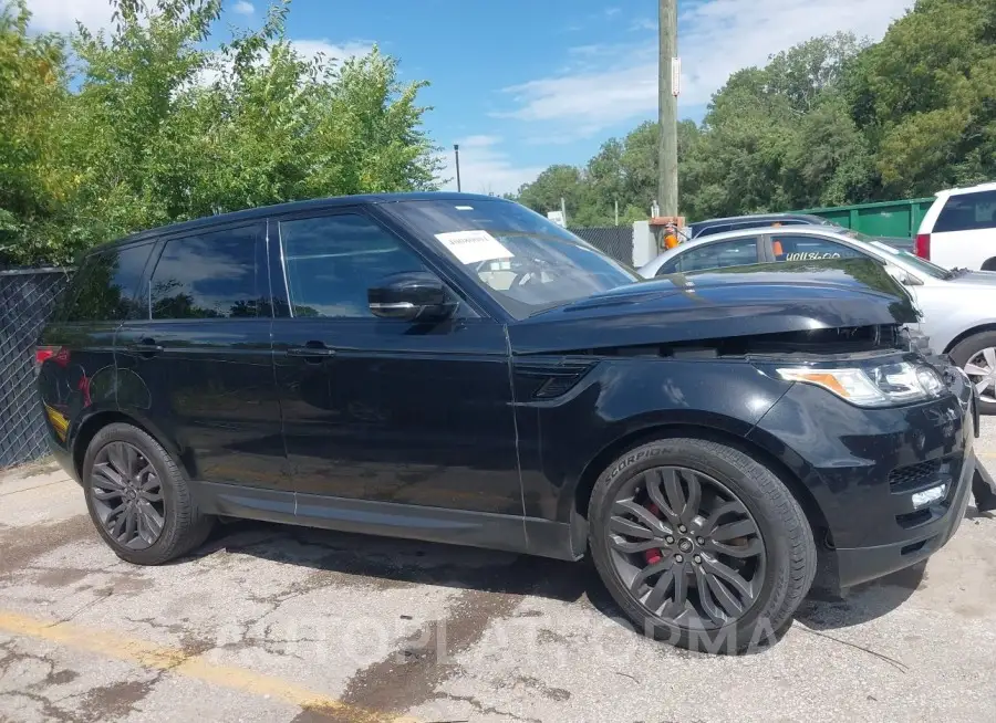 LAND ROVER RANGE ROVER SPORT 2017 vin SALWR2FE8HA143937 from auto auction Iaai