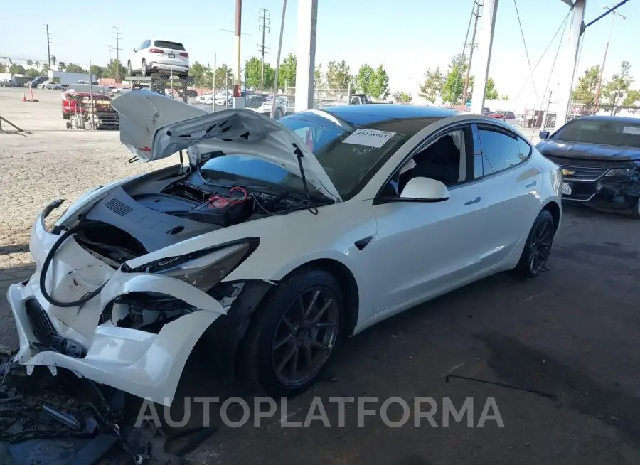 TESLA MODEL 3 2023 vin 5YJ3E1EA9PF385334 from auto auction Iaai