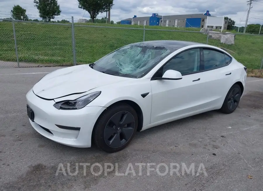 TESLA MODEL 3 2021 vin 5YJ3E1EAXMF976865 from auto auction Iaai