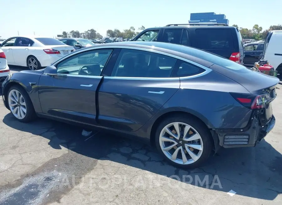 TESLA MODEL 3 2018 vin 5YJ3E1EB2JF090821 from auto auction Iaai