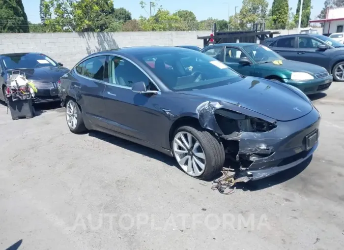 TESLA MODEL 3 2018 vin 5YJ3E1EB2JF090821 from auto auction Iaai