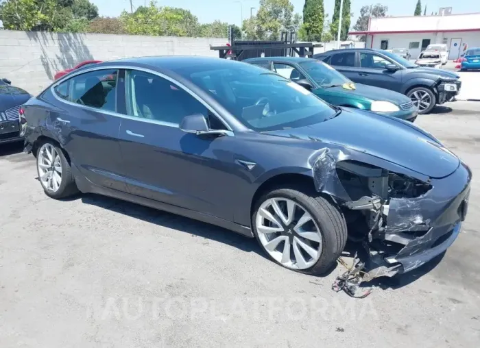 TESLA MODEL 3 2018 vin 5YJ3E1EB2JF090821 from auto auction Iaai