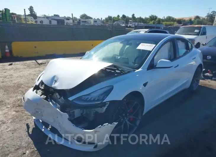 TESLA MODEL 3 2018 vin 5YJ3E1EBXJF100110 from auto auction Iaai