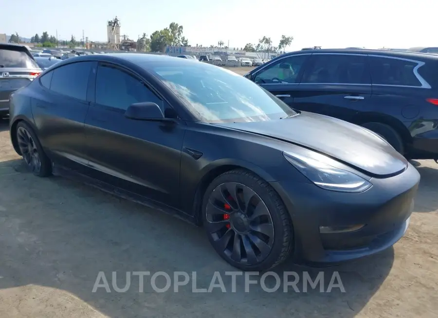 TESLA MODEL 3 2021 vin 5YJ3E1EC8MF926175 from auto auction Iaai