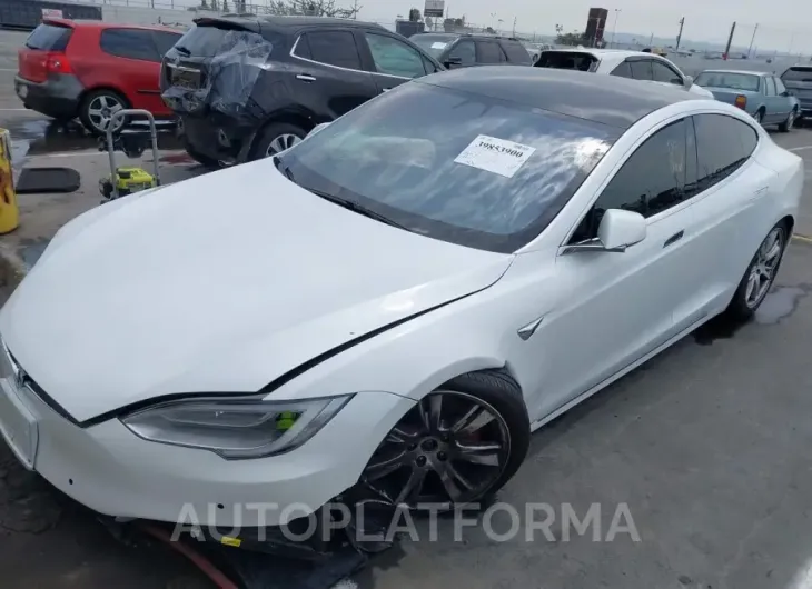 TESLA MODEL S 2020 vin 5YJSA1E48LF385403 from auto auction Iaai