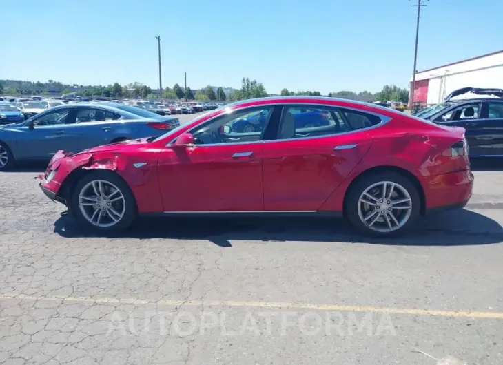 TESLA MODEL S 2015 vin 5YJSA1H2XFFP71450 from auto auction Iaai