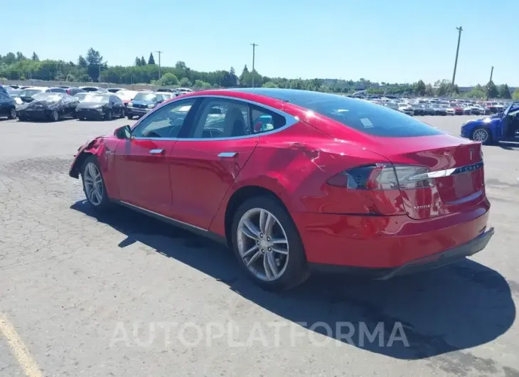 TESLA MODEL S 2015 vin 5YJSA1H2XFFP71450 from auto auction Iaai