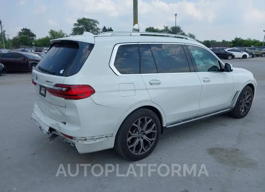 BMW X7 2020 vin 5UXCW2C09L9B75593 from auto auction Iaai