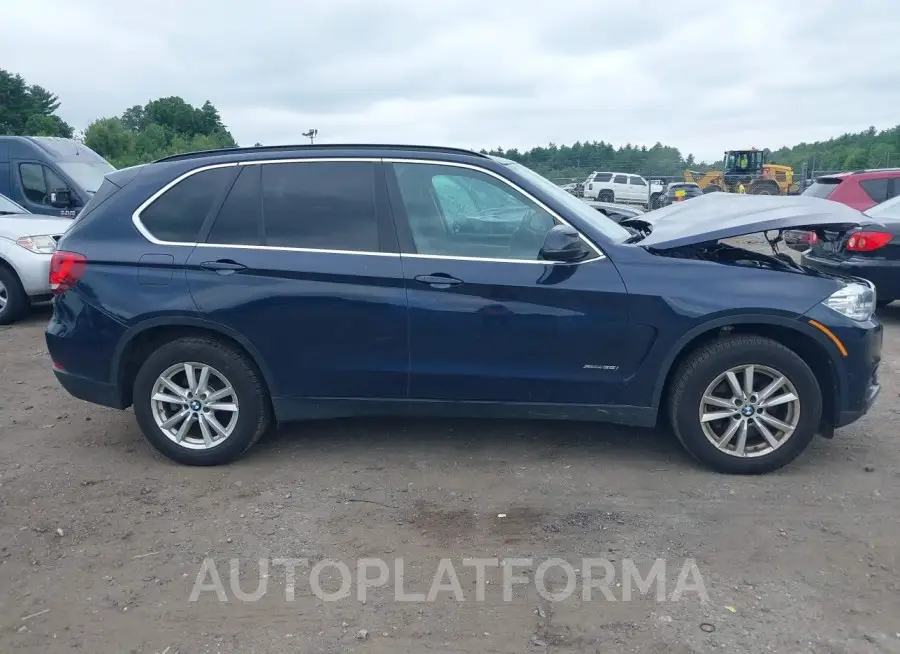 BMW X5 2015 vin 5UXKR0C58F0P13449 from auto auction Iaai