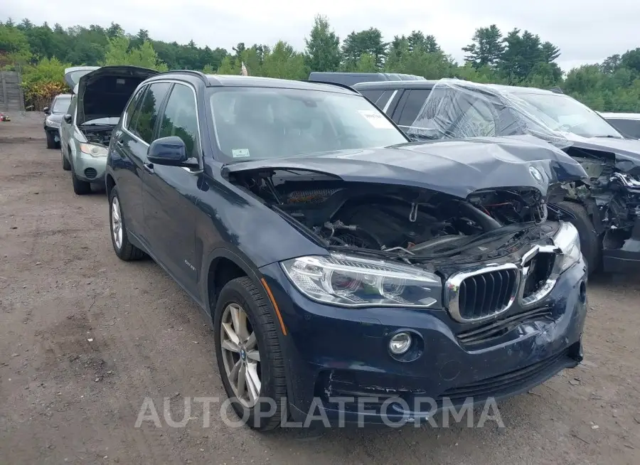 BMW X5 2015 vin 5UXKR0C58F0P13449 from auto auction Iaai