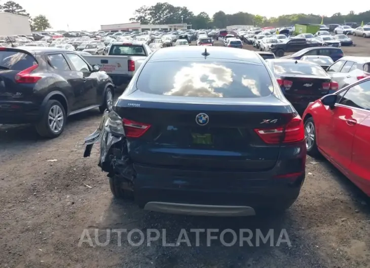 BMW X4 2015 vin 5UXXW5C59F0E87288 from auto auction Iaai