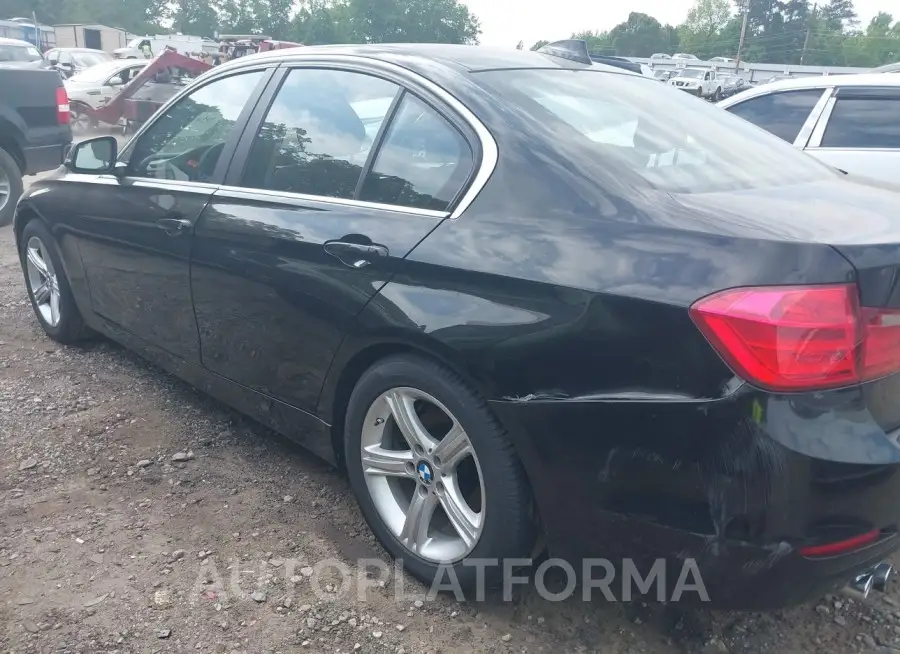 BMW 328I  2015 vin WBA3A5G58FNS82504 from auto auction Iaai