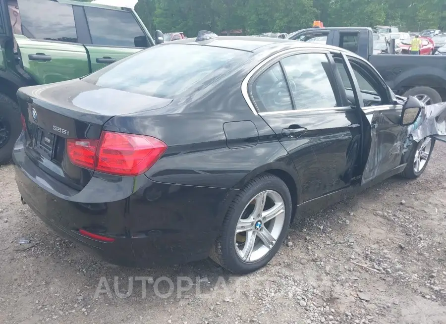 BMW 328I  2015 vin WBA3A5G58FNS82504 from auto auction Iaai