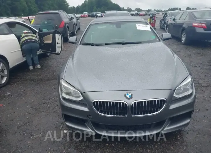 BMW 640I GRAN COUPE 2015 vin WBA6A0C56FD318024 from auto auction Iaai