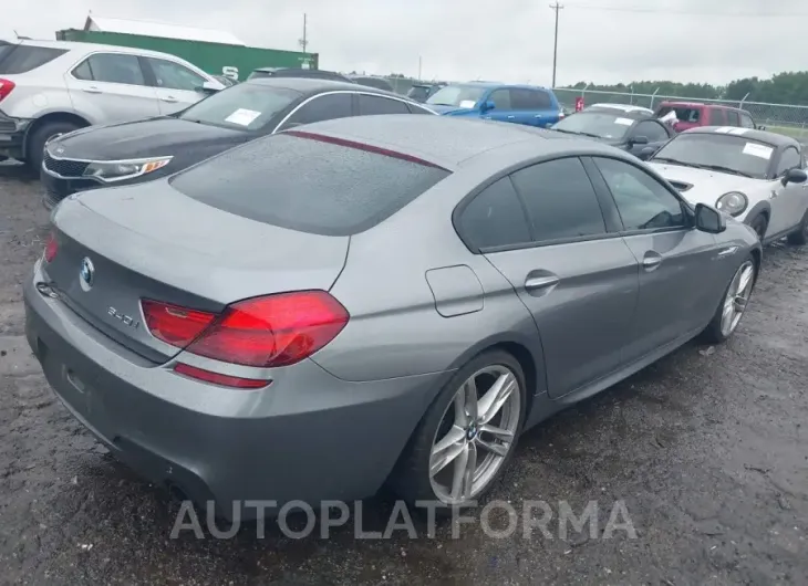 BMW 640I GRAN COUPE 2015 vin WBA6A0C56FD318024 from auto auction Iaai