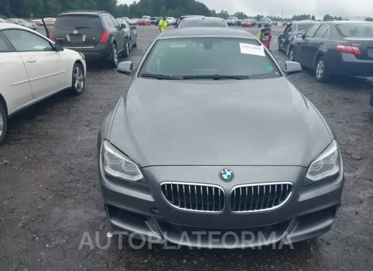 BMW 640I GRAN COUPE 2015 vin WBA6A0C56FD318024 from auto auction Iaai