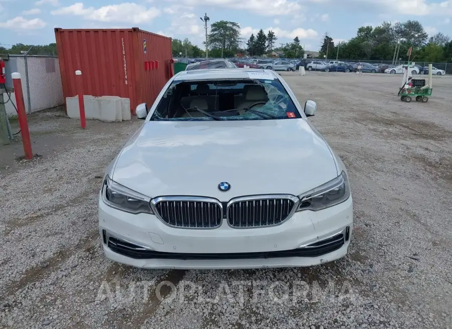 BMW 540I 2018 vin WBAJE5C53JG918096 from auto auction Iaai