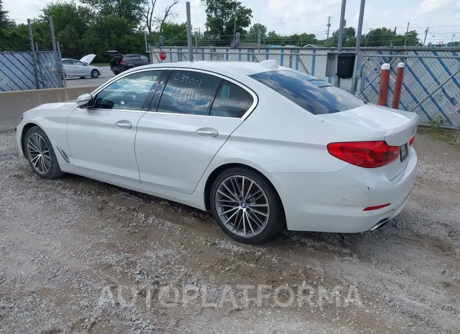 BMW 540I 2018 vin WBAJE5C53JG918096 from auto auction Iaai