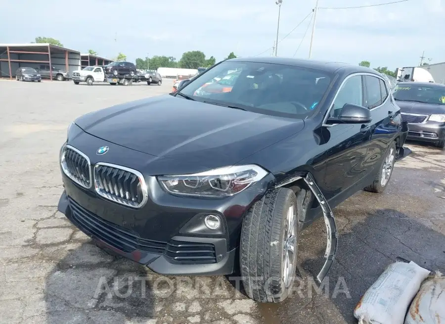 BMW X2 2019 vin WBXYJ3C53KEP77001 from auto auction Iaai