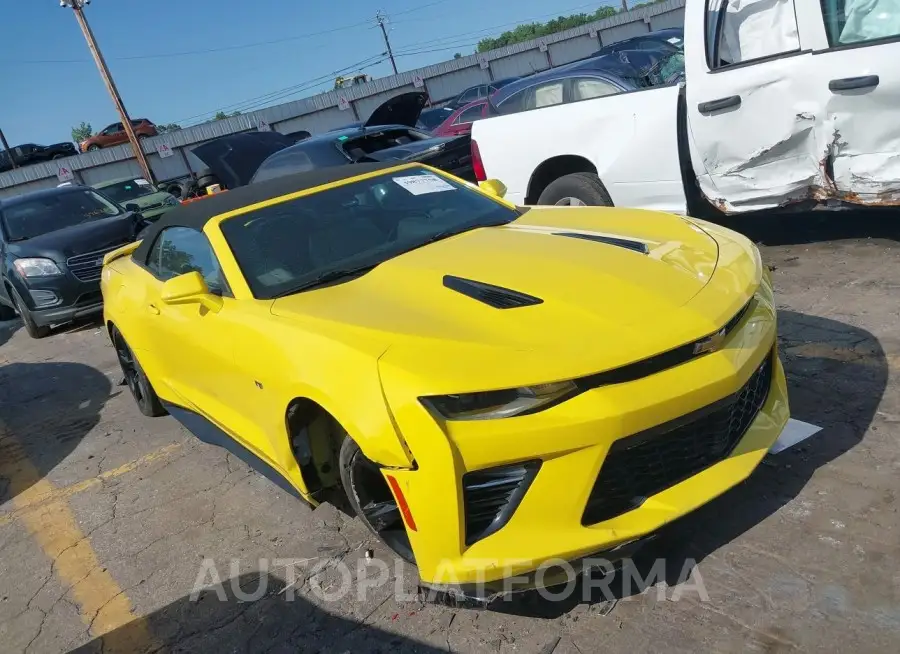 CHEVROLET CAMARO 2018 vin 1G1FF3D75J0119366 from auto auction Iaai