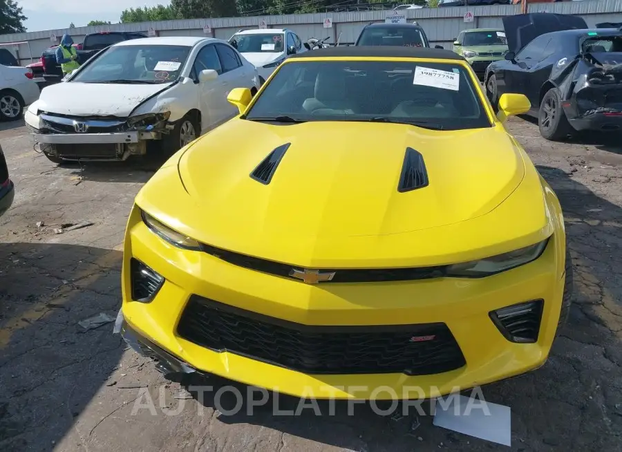 CHEVROLET CAMARO 2018 vin 1G1FF3D75J0119366 from auto auction Iaai