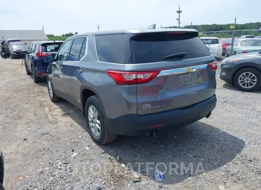 CHEVROLET TRAVERSE 2020 vin 1GNEVFKW2LJ180034 from auto auction Iaai