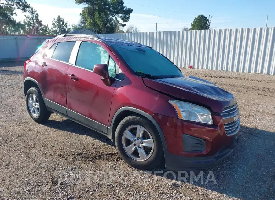 CHEVROLET TRAX 2016 vin 3GNCJLSB2GL131333 from auto auction Iaai