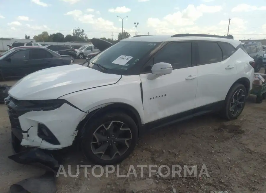 CHEVROLET BLAZER 2019 vin 3GNKBERS2KS649919 from auto auction Iaai