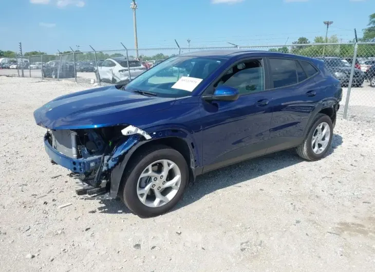 CHEVROLET TRAX 2024 vin KL77LFE24RC132318 from auto auction Iaai