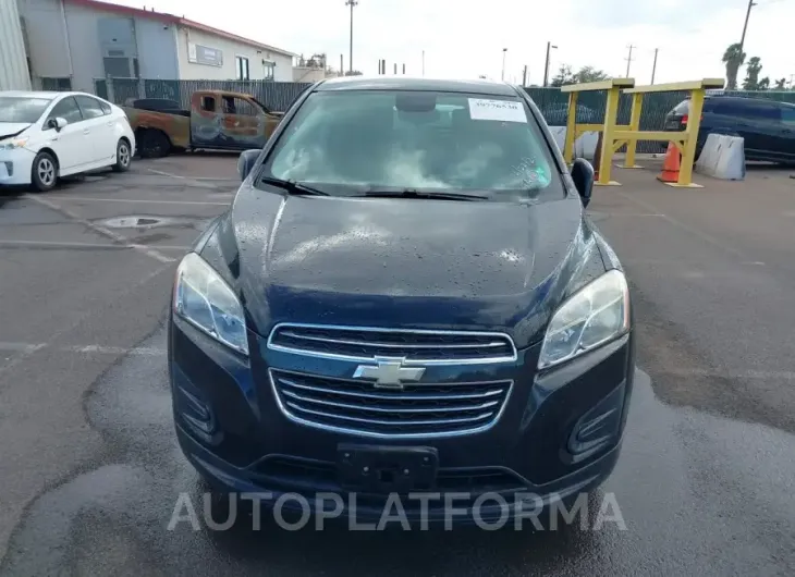 CHEVROLET TRAX 2016 vin KL7CJKSB0GB665643 from auto auction Iaai