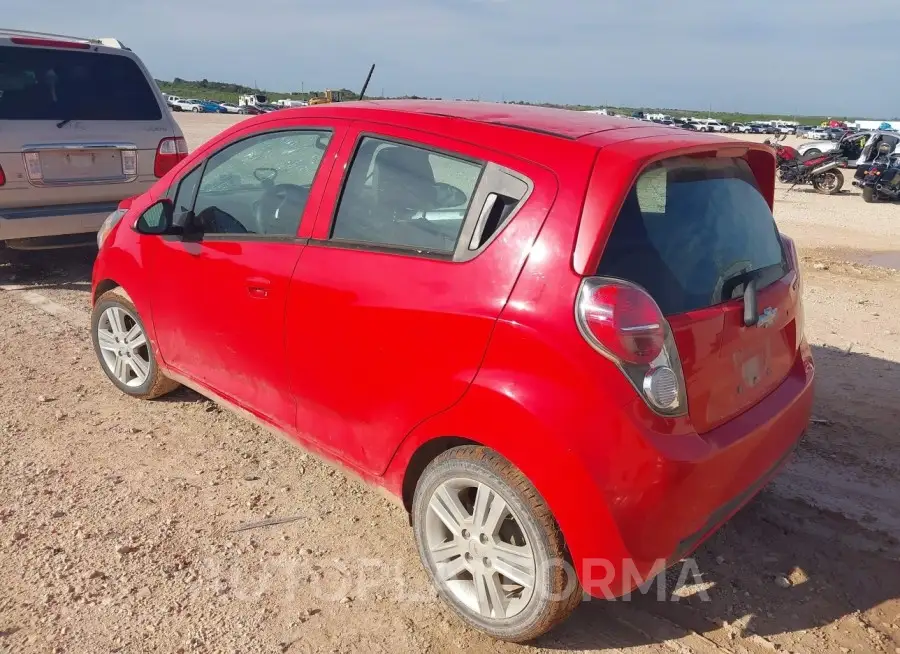 CHEVROLET SPARK 2015 vin KL8CB6S93FC811555 from auto auction Iaai