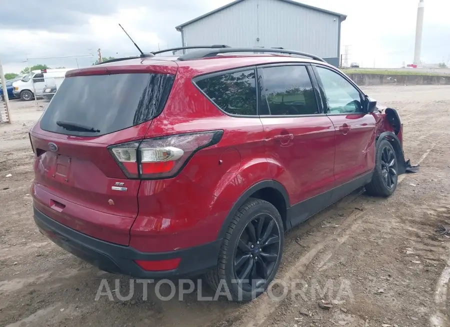 FORD ESCAPE 2017 vin 1FMCU9GD1HUD75863 from auto auction Iaai