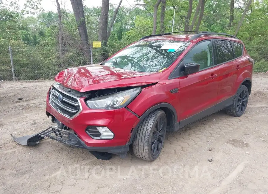 FORD ESCAPE 2017 vin 1FMCU9GD1HUD75863 from auto auction Iaai