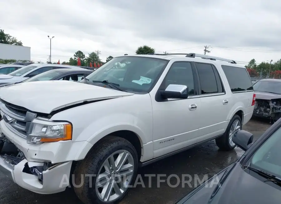 FORD EXPEDITION EL 2017 vin 1FMJK1LT8HEA58314 from auto auction Iaai