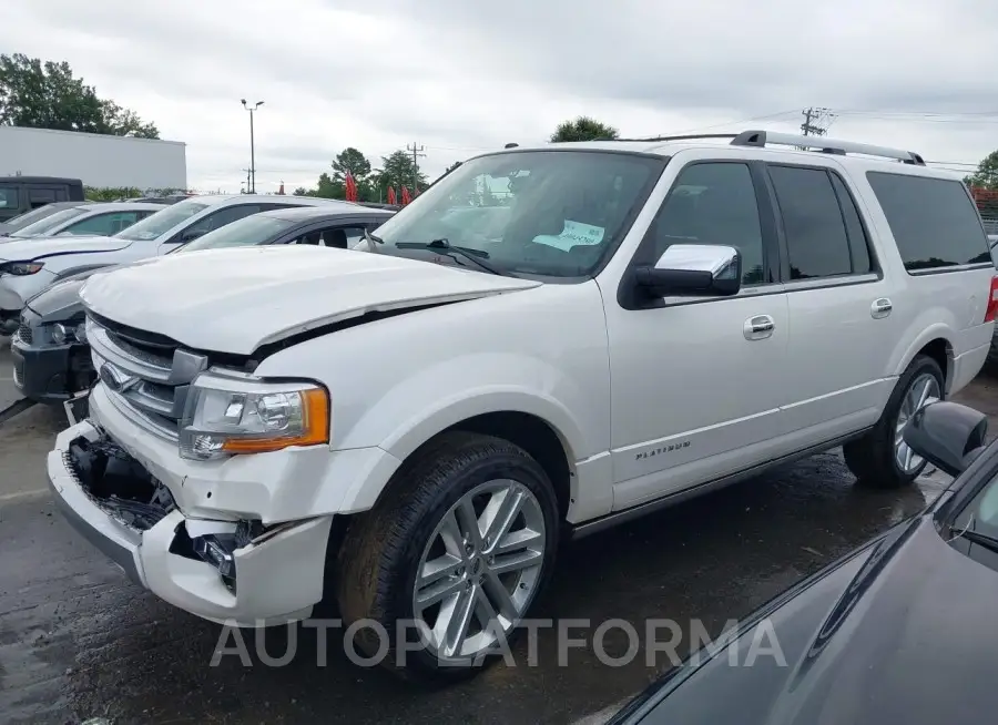 FORD EXPEDITION EL 2017 vin 1FMJK1LT8HEA58314 from auto auction Iaai