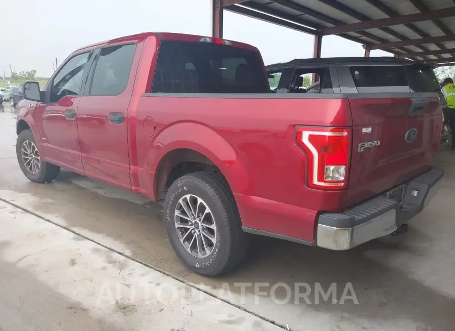 FORD F-150 2016 vin 1FTEW1CG0GFB29012 from auto auction Iaai