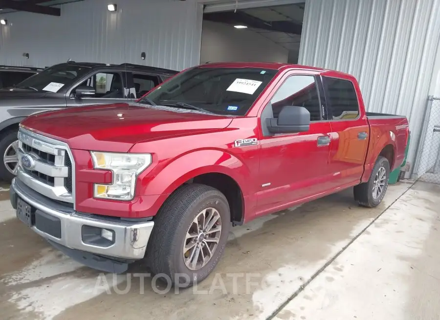 FORD F-150 2016 vin 1FTEW1CG0GFB29012 from auto auction Iaai