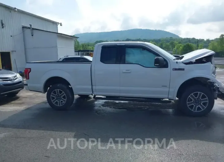 FORD F-150 2017 vin 1FTEX1EP0HFC76300 from auto auction Iaai