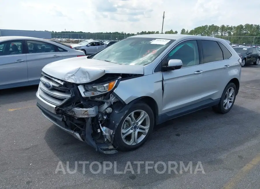 FORD EDGE 2018 vin 2FMPK3K92JBB68112 from auto auction Iaai