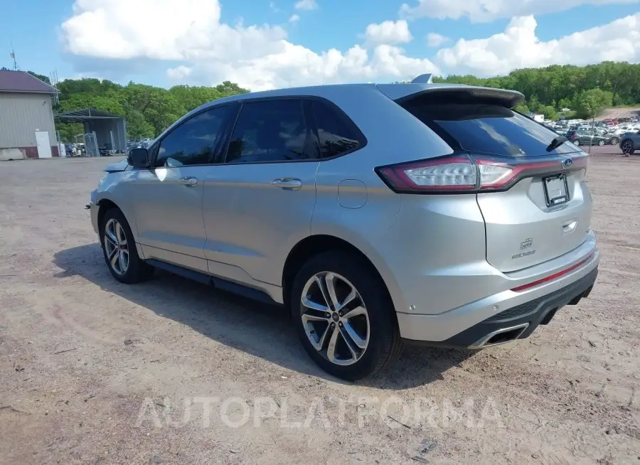 FORD EDGE 2016 vin 2FMPK4APXGBB57311 from auto auction Iaai