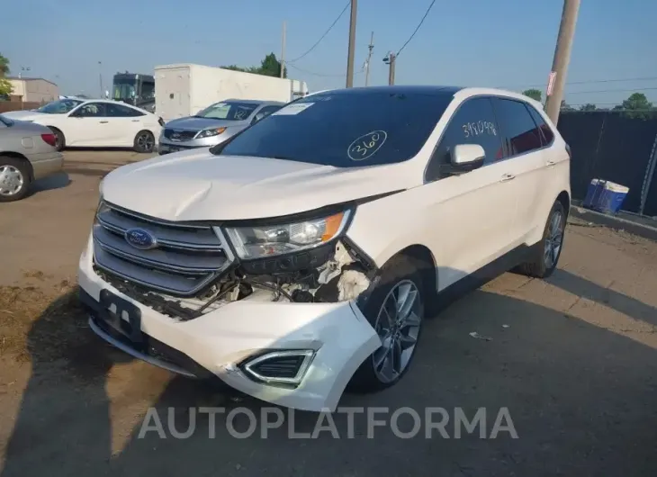 FORD EDGE 2017 vin 2FMPK4K88HBB16457 from auto auction Iaai