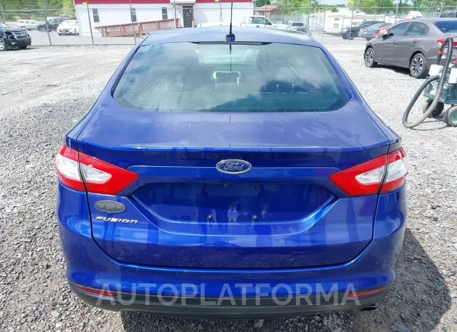 FORD FUSION 2016 vin 3FA6P0G75GR256921 from auto auction Iaai