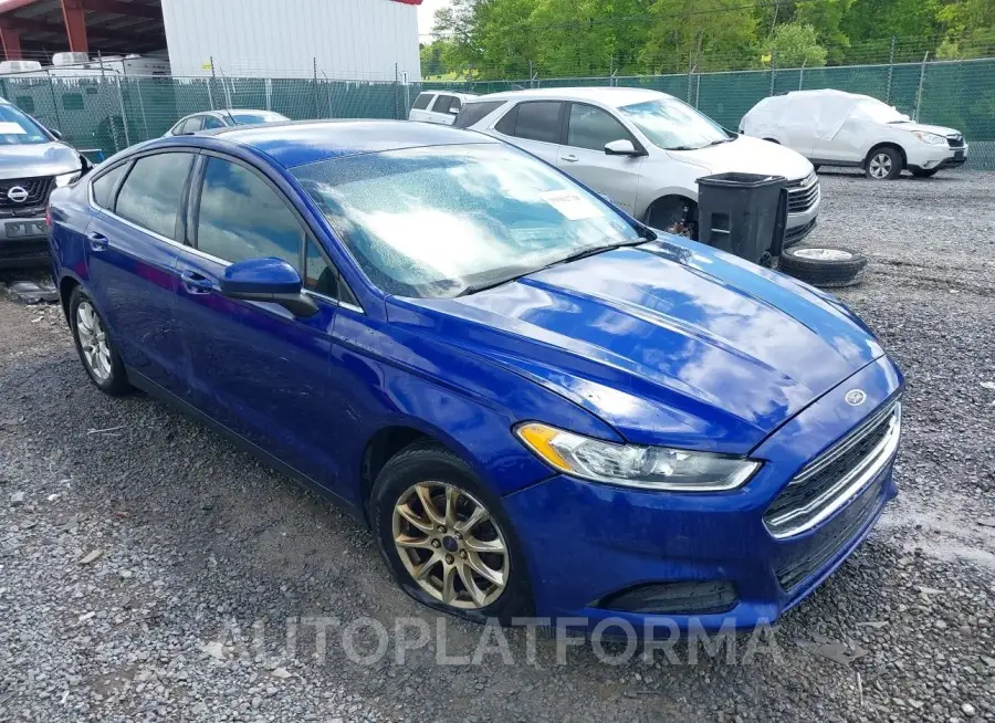 FORD FUSION 2016 vin 3FA6P0G75GR256921 from auto auction Iaai