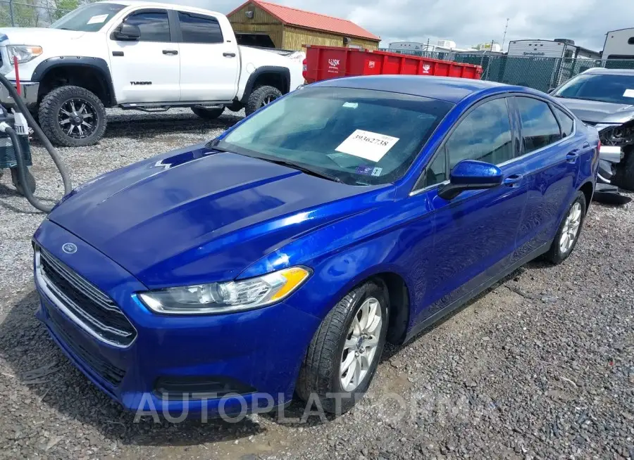 FORD FUSION 2016 vin 3FA6P0G75GR256921 from auto auction Iaai